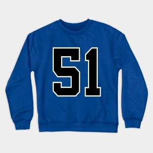 Number 51 Crewneck Sweatshirt